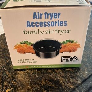 Air fryer Accessories, family air fryer.  Brand New, Never Used